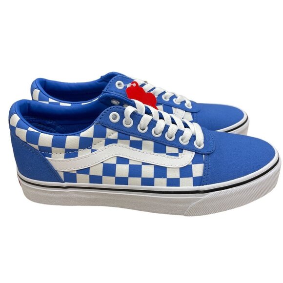 Vans Other - Vans Off the Wall Mens Blue Ward Skate Shoes Size 8 SKU 1439